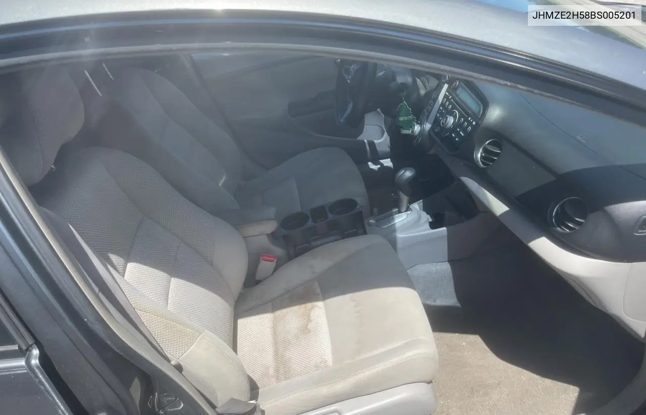 2011 Honda Insight Lx VIN: JHMZE2H58BS005201 Lot: 57312335
