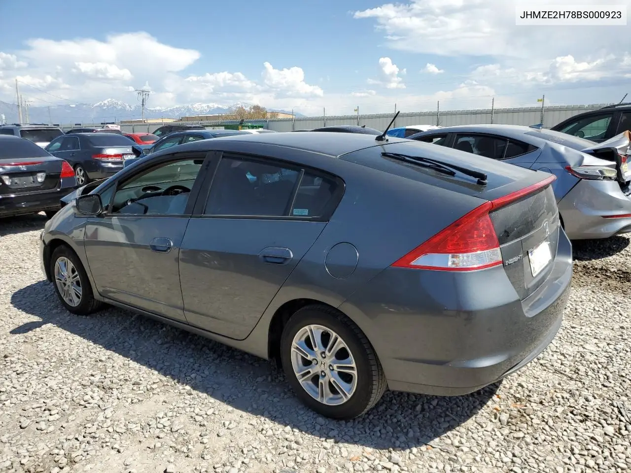 2011 Honda Insight Ex VIN: JHMZE2H78BS000923 Lot: 58385605