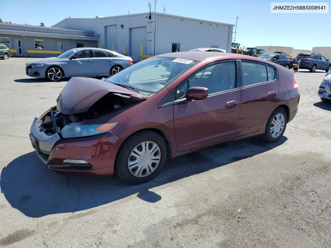 2011 Honda Insight Lx VIN: JHMZE2H58BS008941 Lot: 60866935