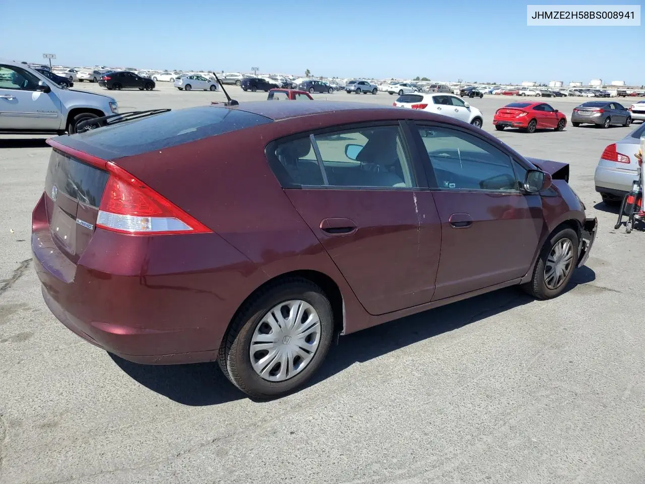 2011 Honda Insight Lx VIN: JHMZE2H58BS008941 Lot: 60866935