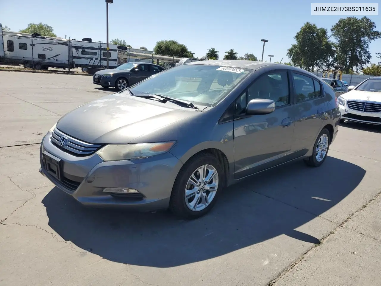2011 Honda Insight Ex VIN: JHMZE2H73BS011635 Lot: 60960565
