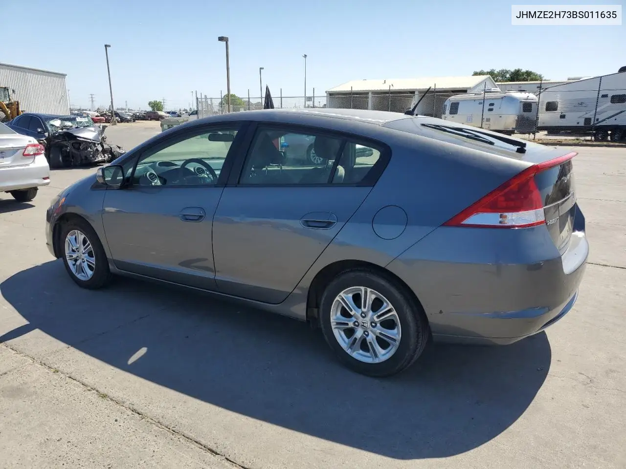 2011 Honda Insight Ex VIN: JHMZE2H73BS011635 Lot: 60960565
