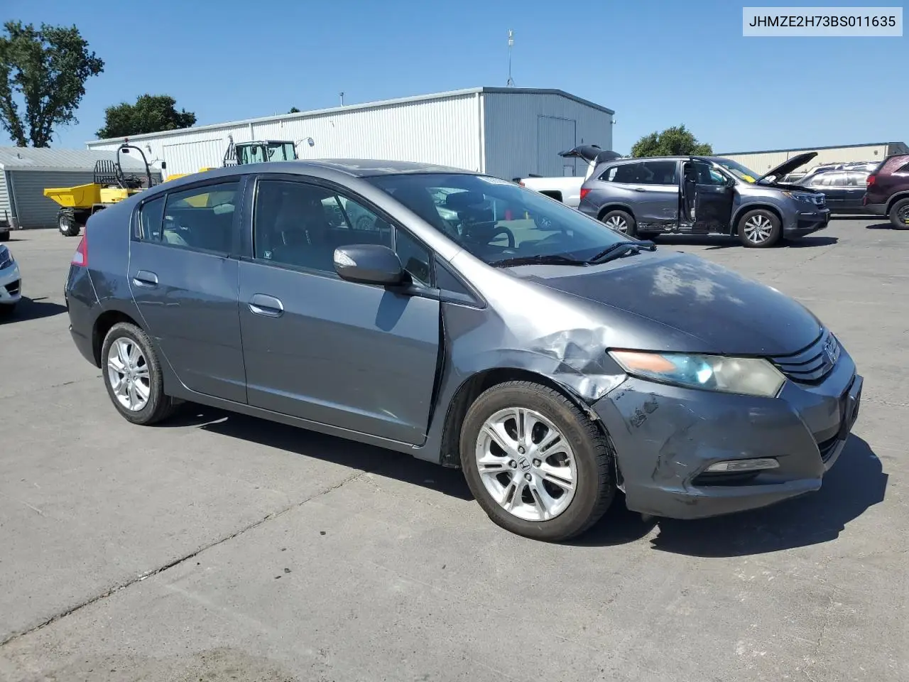 2011 Honda Insight Ex VIN: JHMZE2H73BS011635 Lot: 60960565
