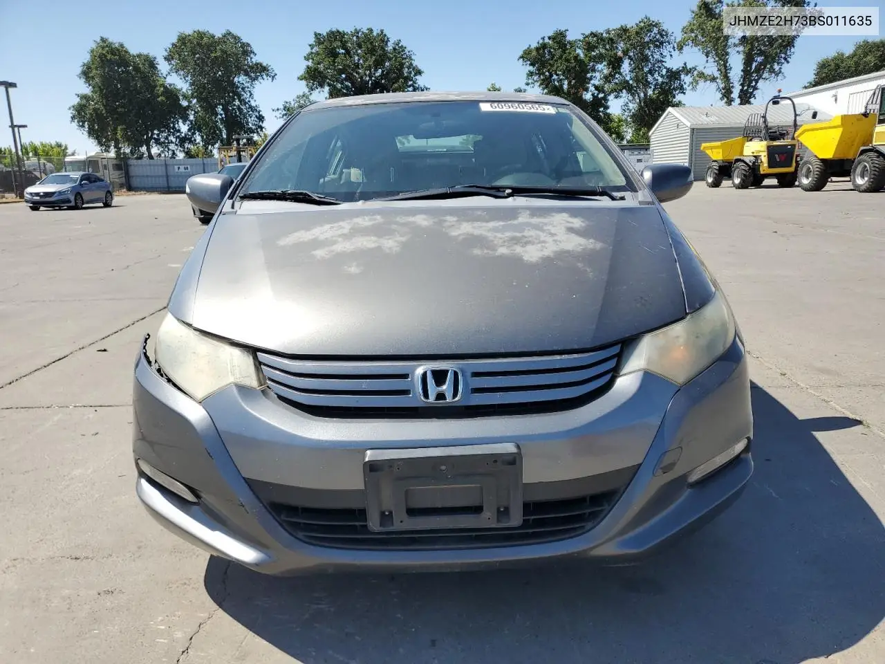 2011 Honda Insight Ex VIN: JHMZE2H73BS011635 Lot: 60960565