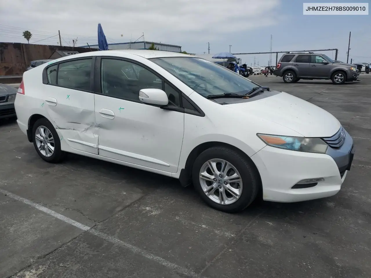 2011 Honda Insight Ex VIN: JHMZE2H78BS009010 Lot: 62026105