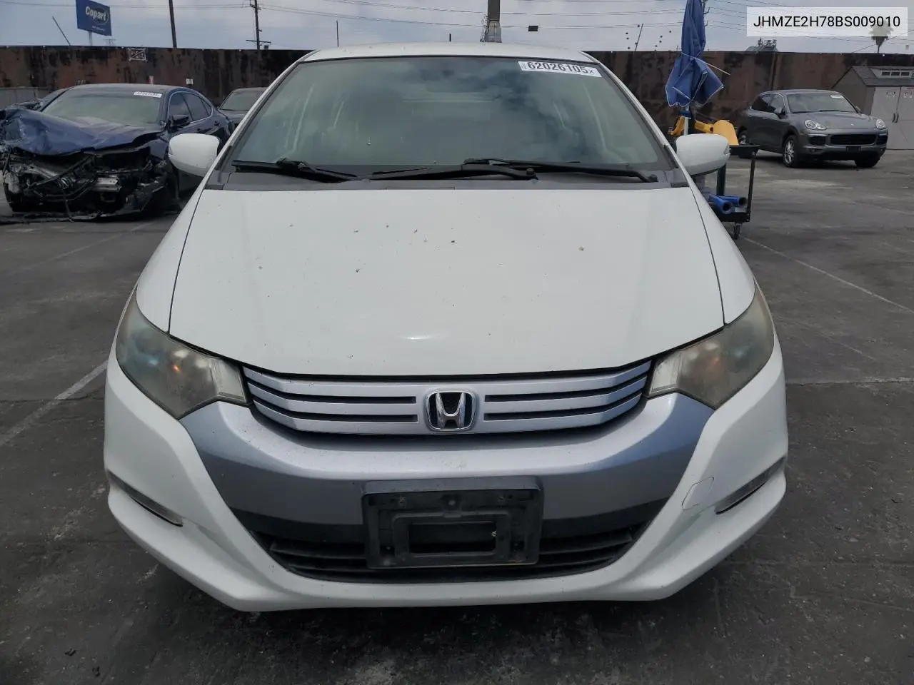 2011 Honda Insight Ex VIN: JHMZE2H78BS009010 Lot: 62026105