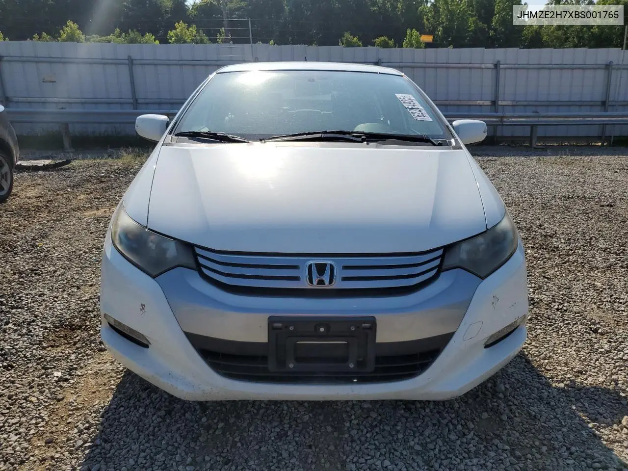 2011 Honda Insight Ex VIN: JHMZE2H7XBS001765 Lot: 62264925