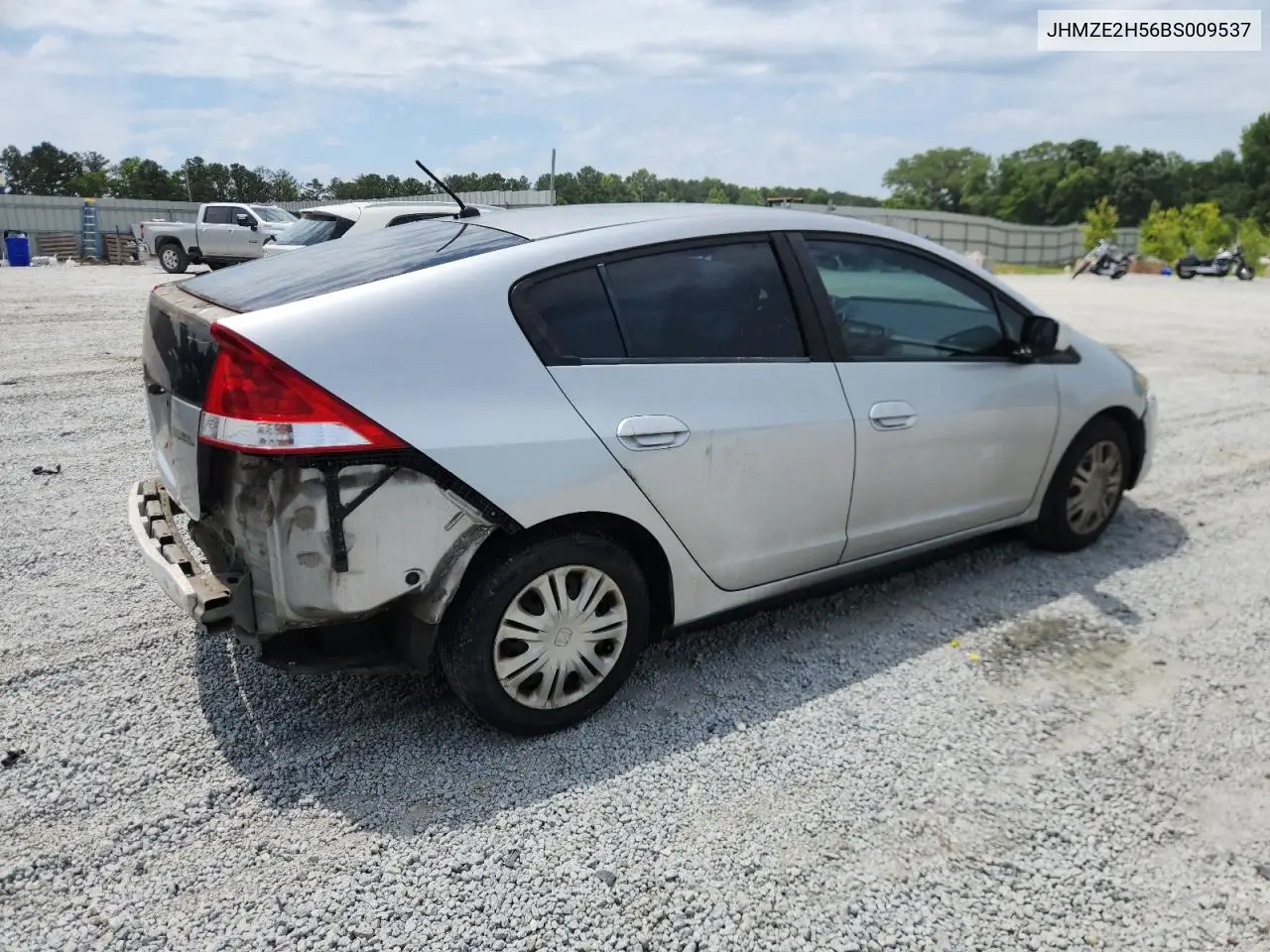 2011 Honda Insight Lx VIN: JHMZE2H56BS009537 Lot: 62281105