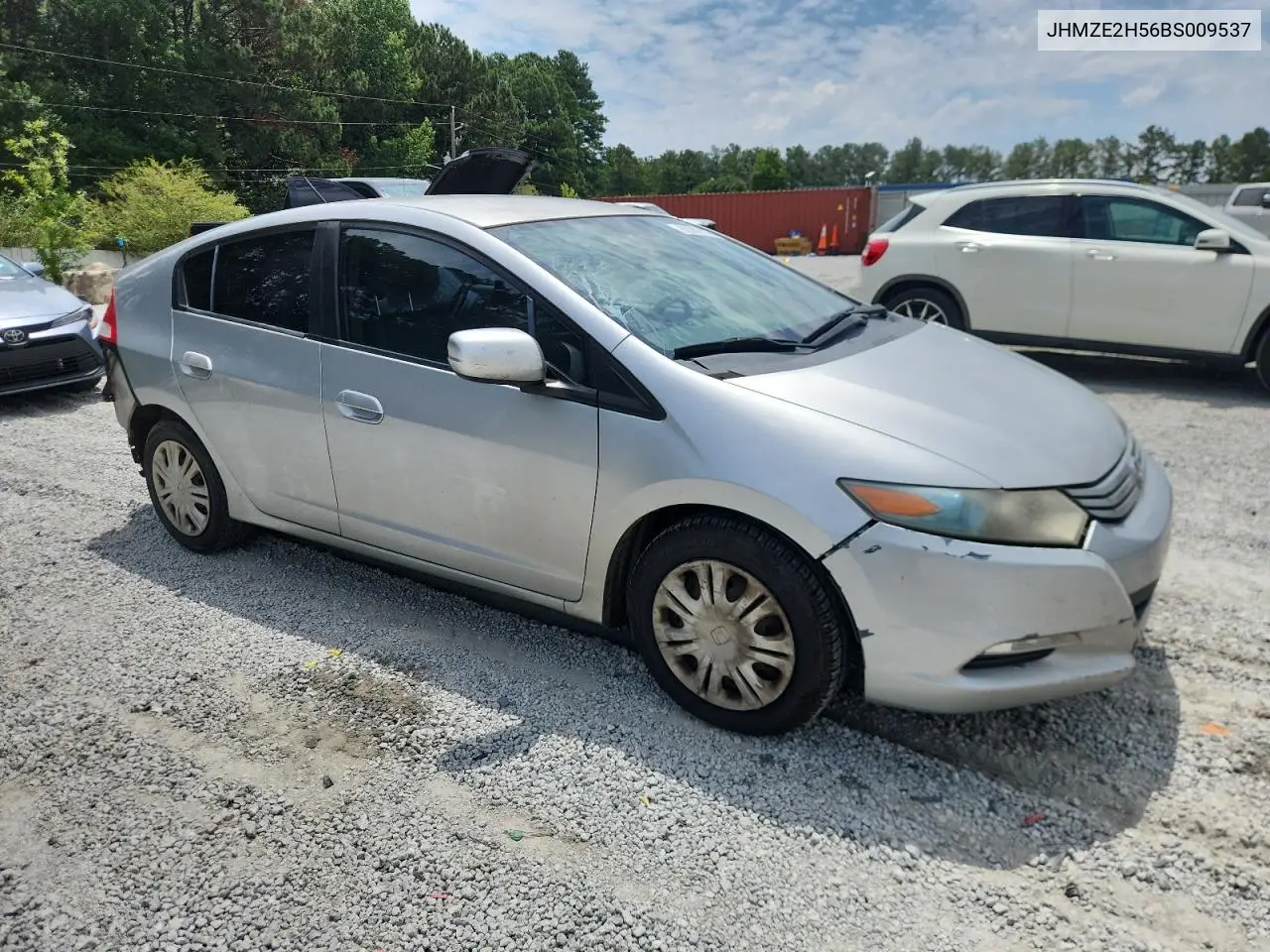2011 Honda Insight Lx VIN: JHMZE2H56BS009537 Lot: 62281105