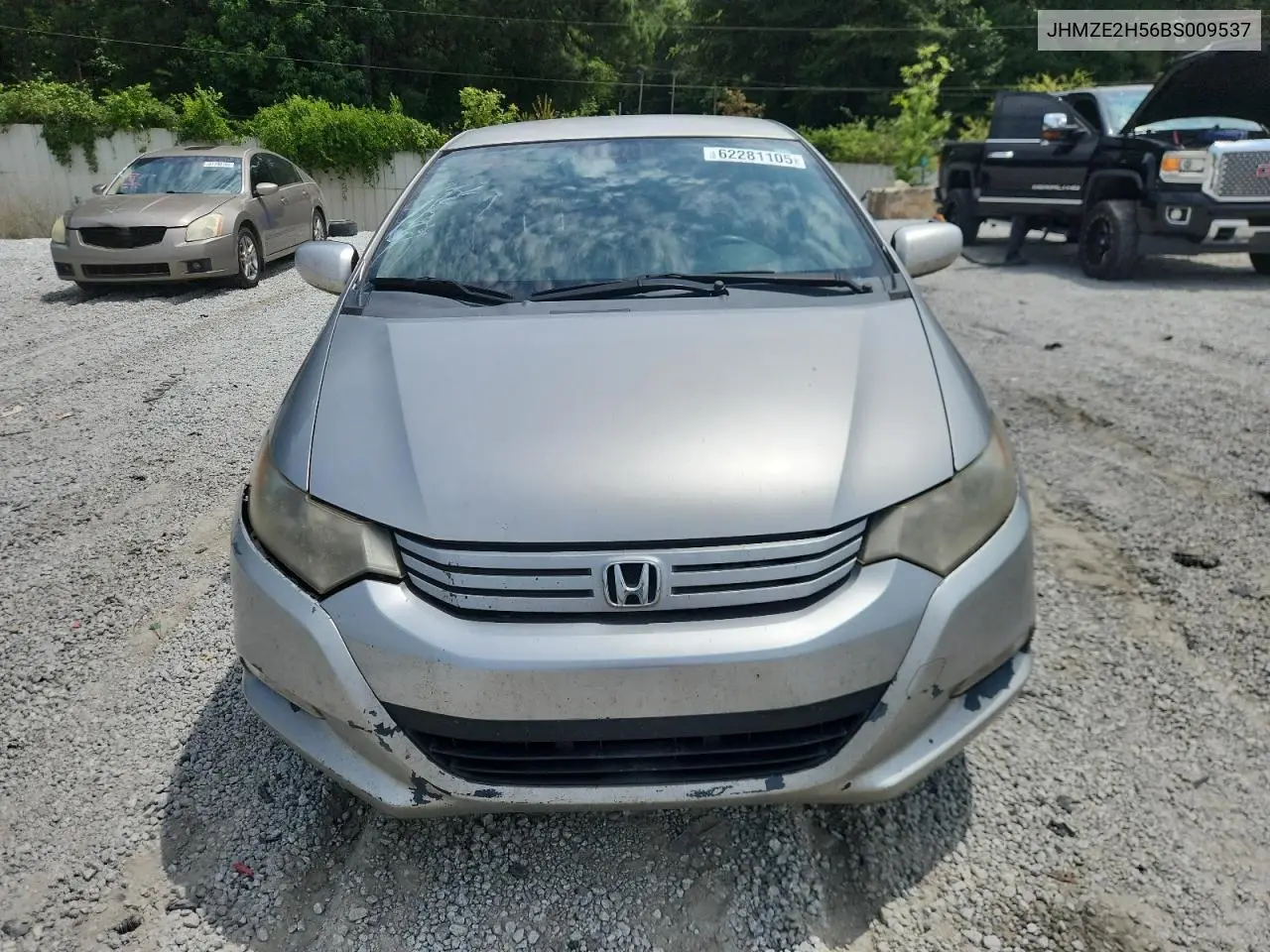 2011 Honda Insight Lx VIN: JHMZE2H56BS009537 Lot: 62281105