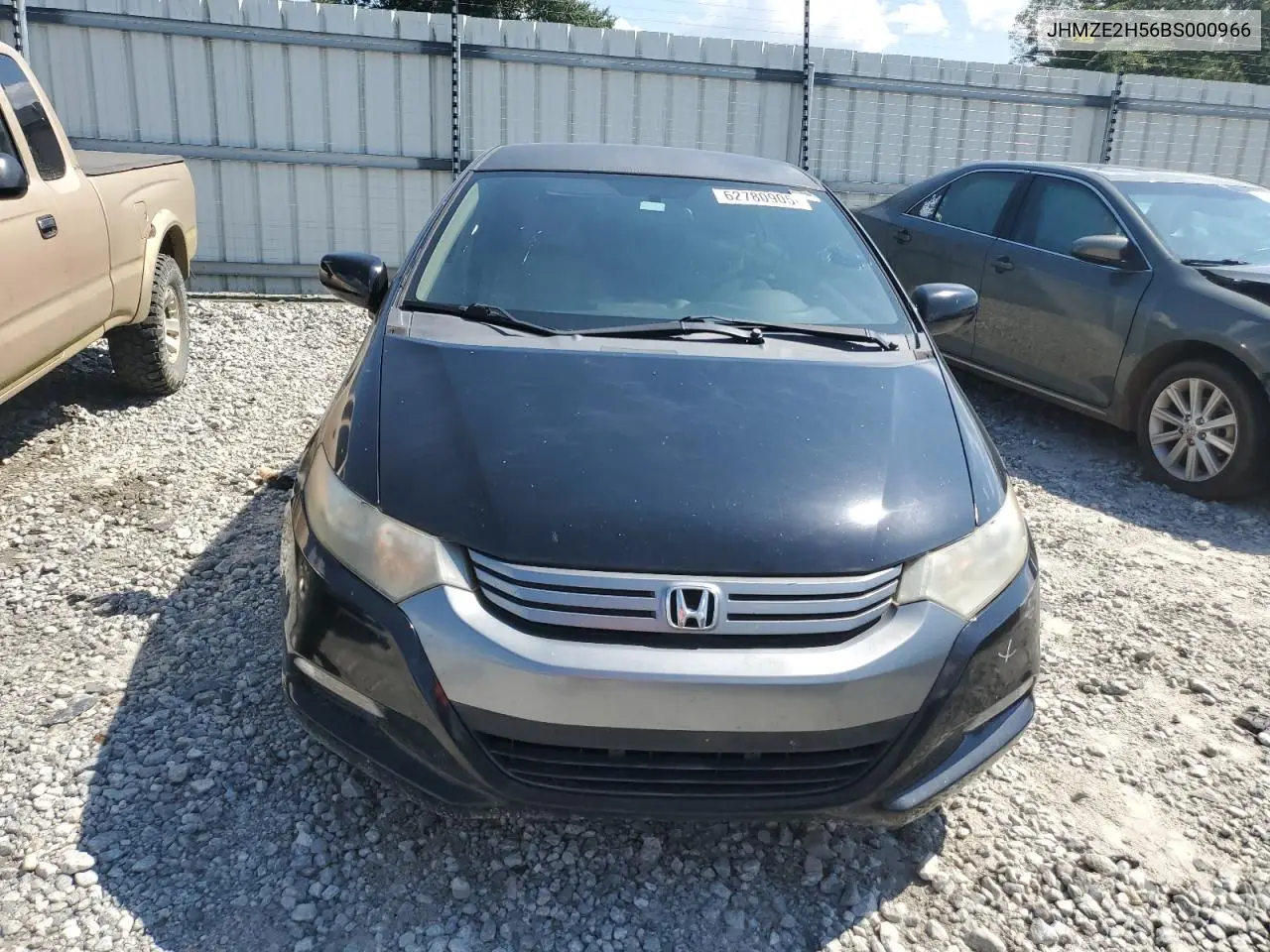 2011 Honda Insight Lx VIN: JHMZE2H56BS000966 Lot: 62780905