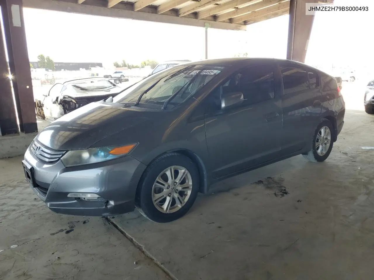 2011 Honda Insight Ex VIN: JHMZE2H79BS000493 Lot: 63118495