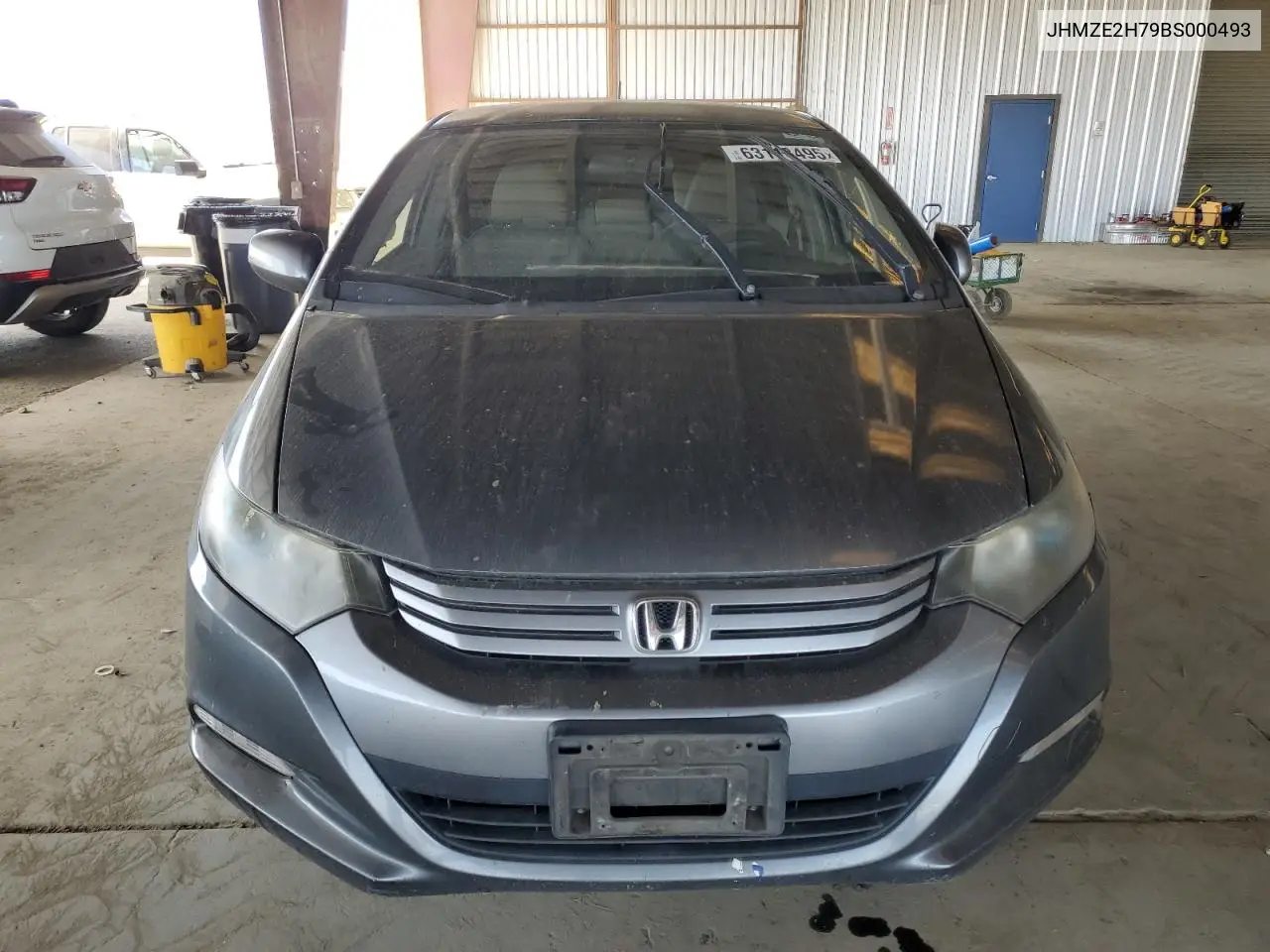2011 Honda Insight Ex VIN: JHMZE2H79BS000493 Lot: 63118495