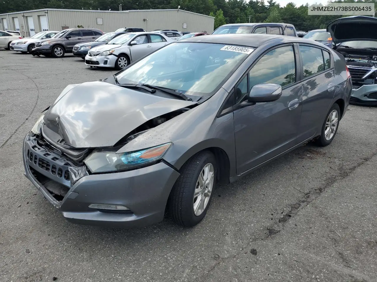 2011 Honda Insight Ex VIN: JHMZE2H73BS006435 Lot: 63185905