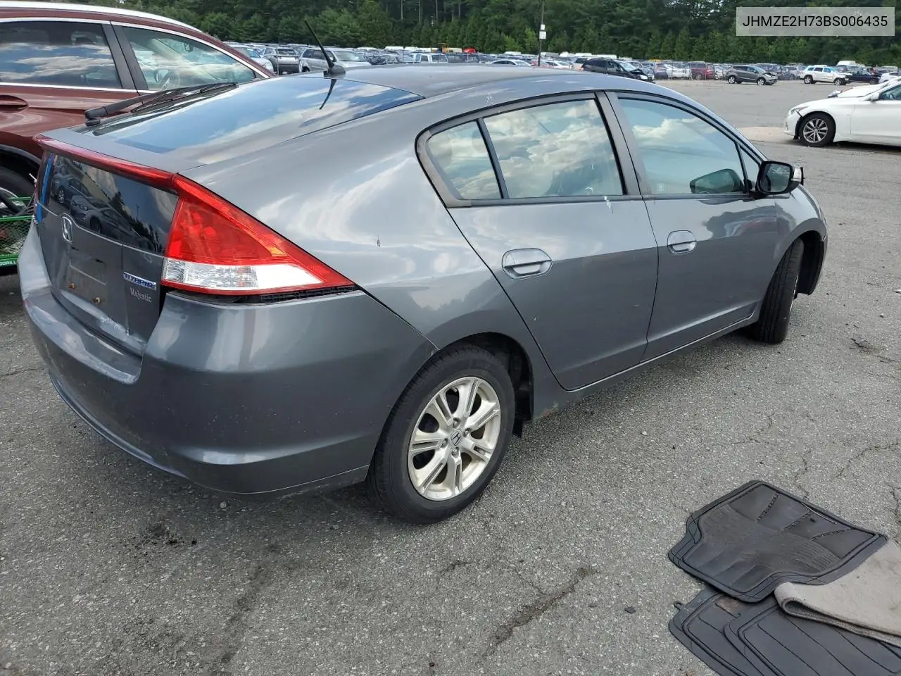 2011 Honda Insight Ex VIN: JHMZE2H73BS006435 Lot: 63185905