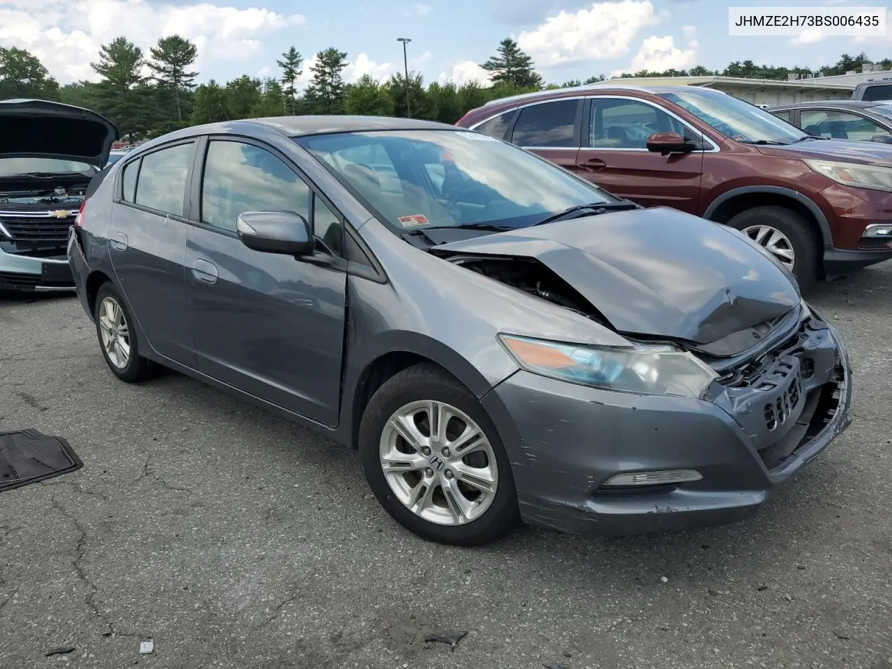 2011 Honda Insight Ex VIN: JHMZE2H73BS006435 Lot: 63185905