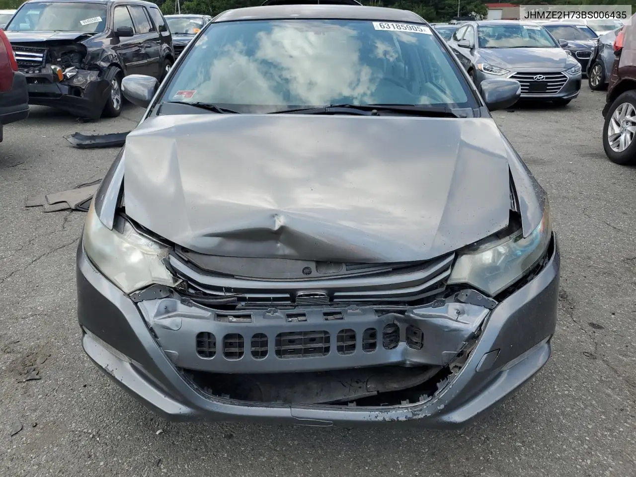 2011 Honda Insight Ex VIN: JHMZE2H73BS006435 Lot: 63185905