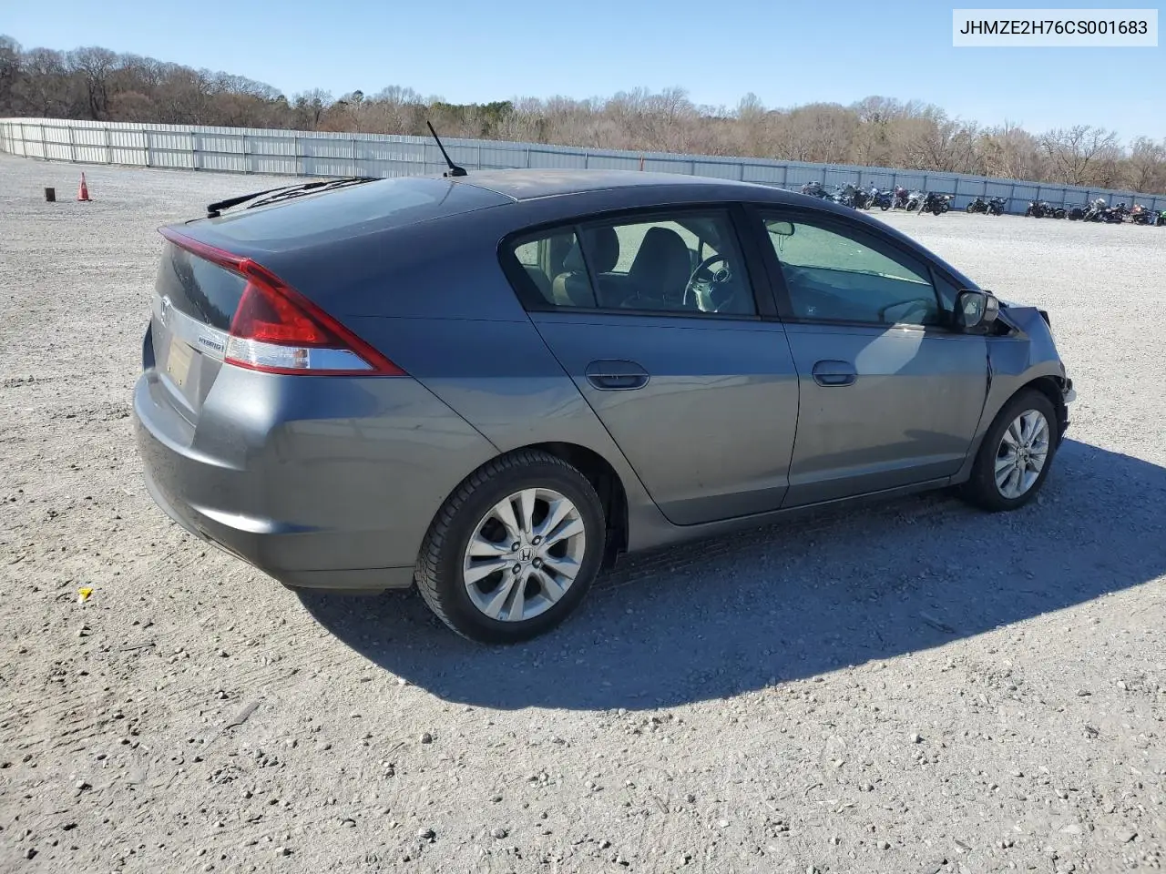 2012 Honda Insight Ex VIN: JHMZE2H76CS001683 Lot: 49061885