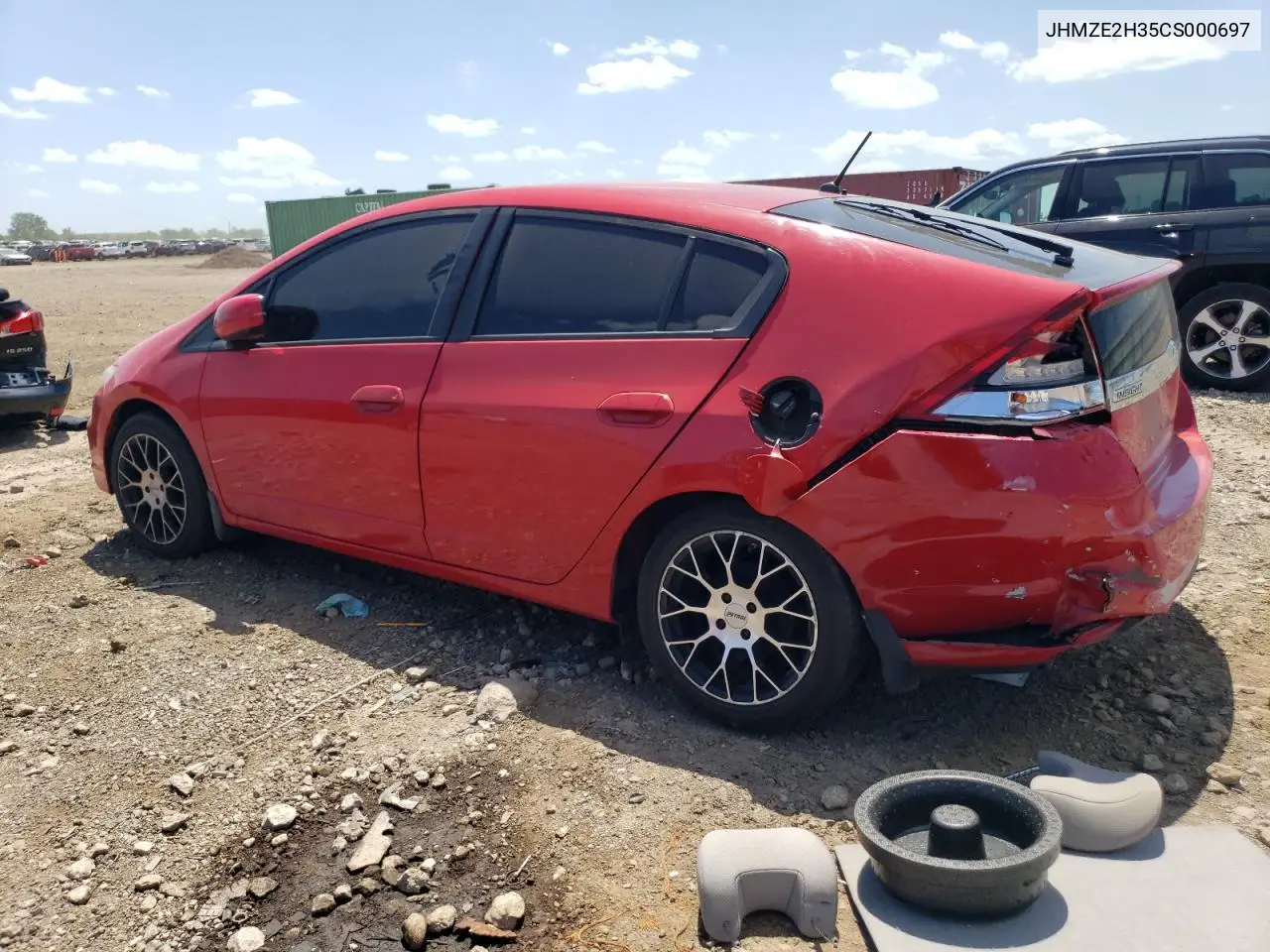2012 Honda Insight VIN: JHMZE2H35CS000697 Lot: 62175455