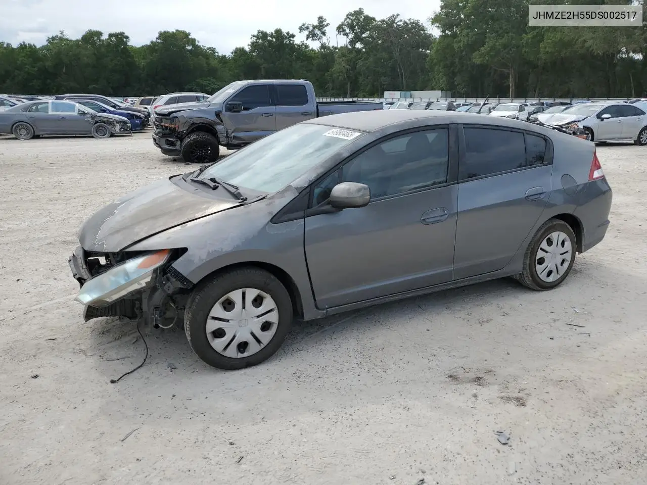 2013 Honda Insight Lx VIN: JHMZE2H55DS002517 Lot: 54980465