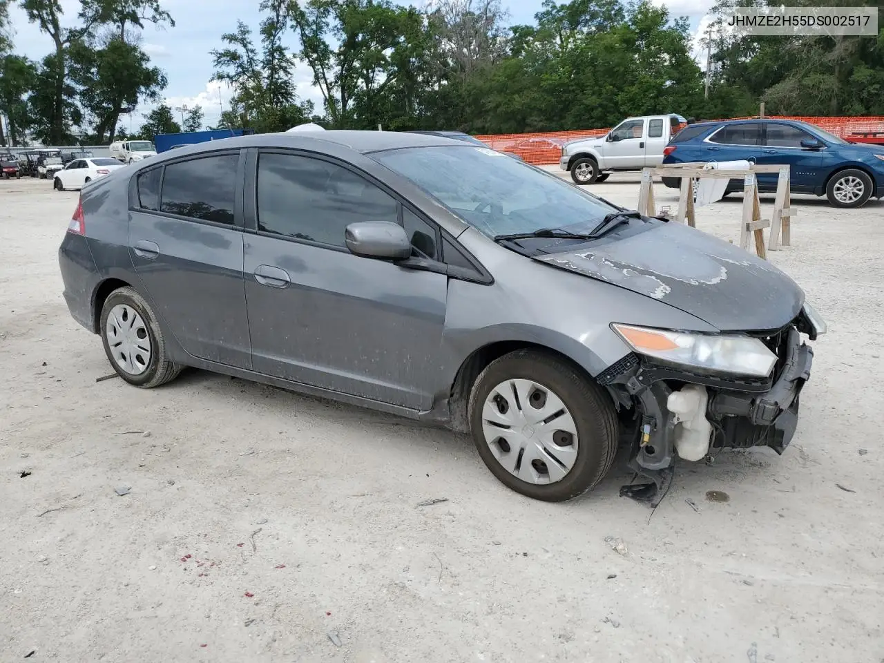 2013 Honda Insight Lx VIN: JHMZE2H55DS002517 Lot: 54980465