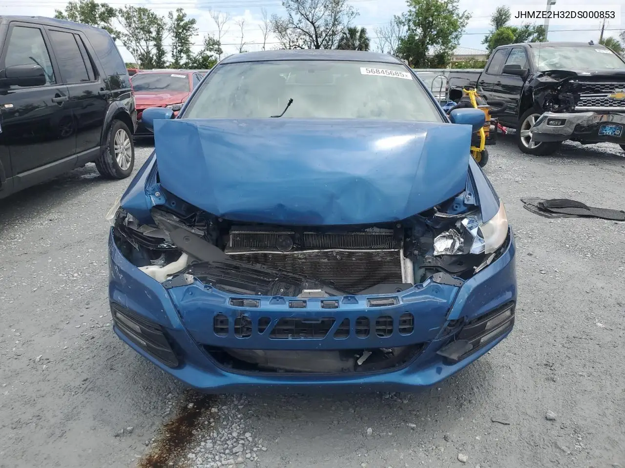 2013 Honda Insight VIN: JHMZE2H32DS000853 Lot: 56845685