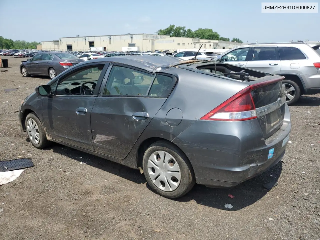 2013 Honda Insight VIN: JHMZE2H31DS000827 Lot: 60745645