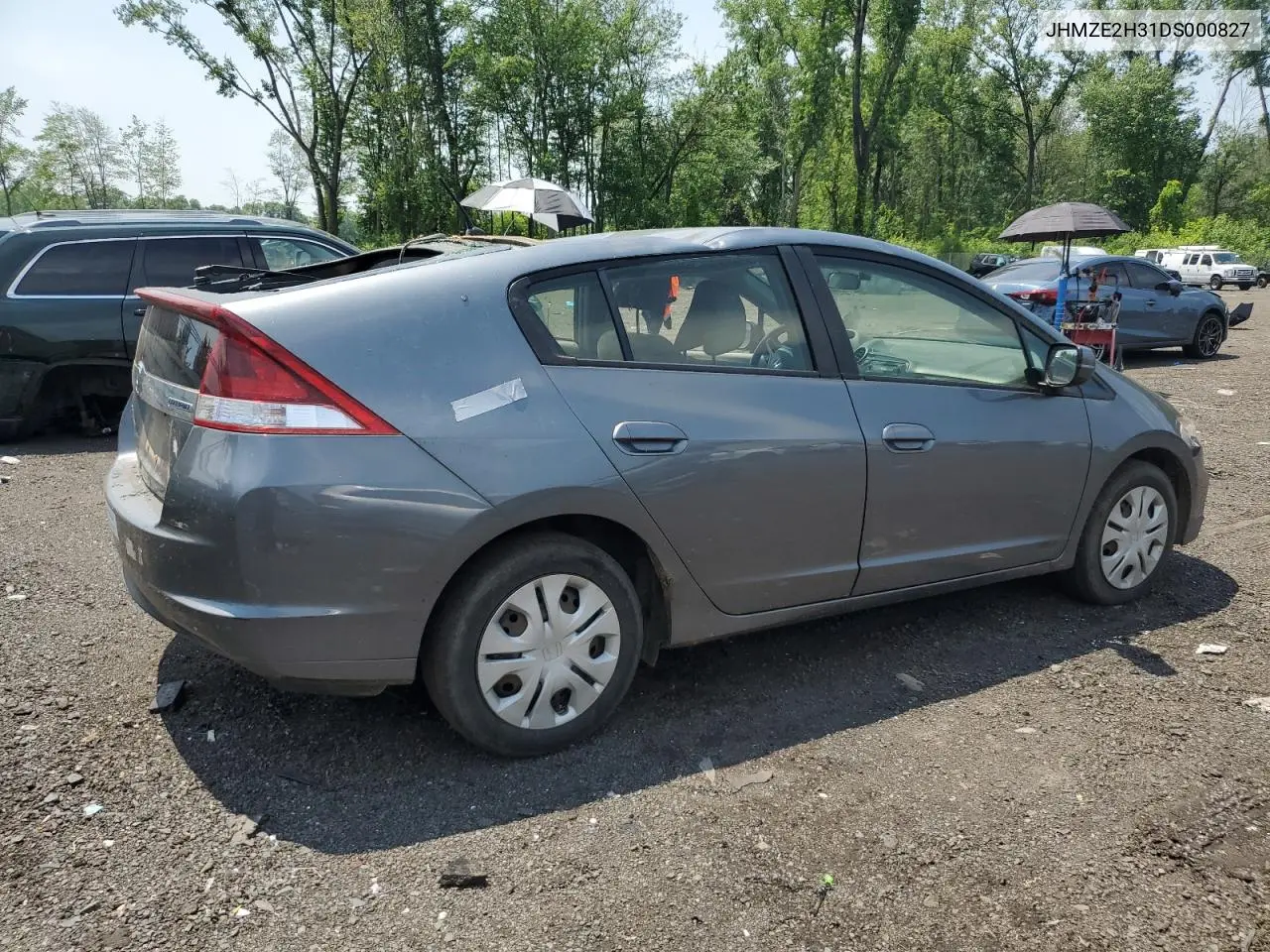 2013 Honda Insight VIN: JHMZE2H31DS000827 Lot: 60745645