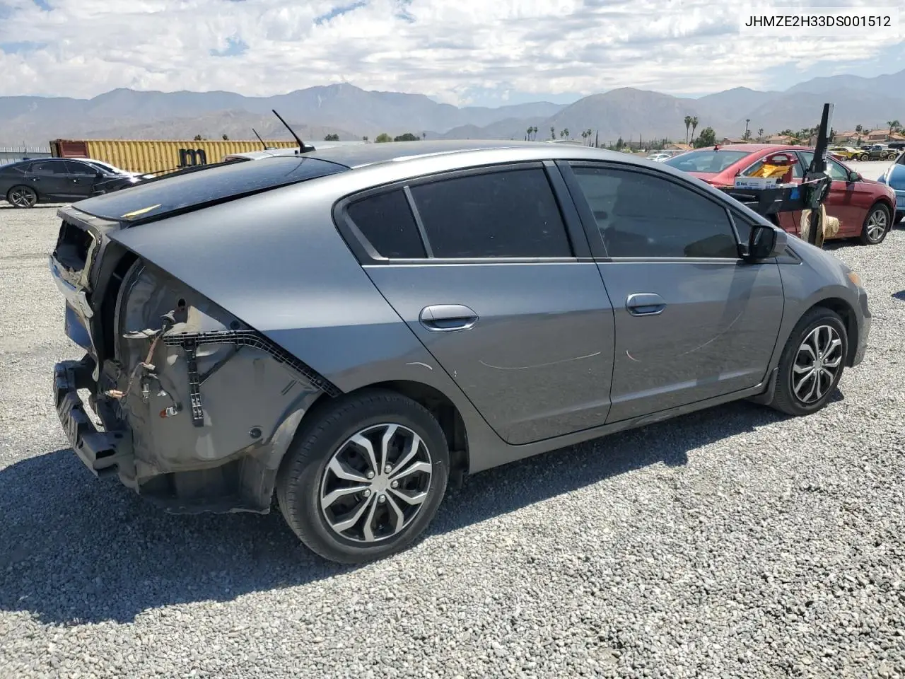 2013 Honda Insight VIN: JHMZE2H33DS001512 Lot: 62021005
