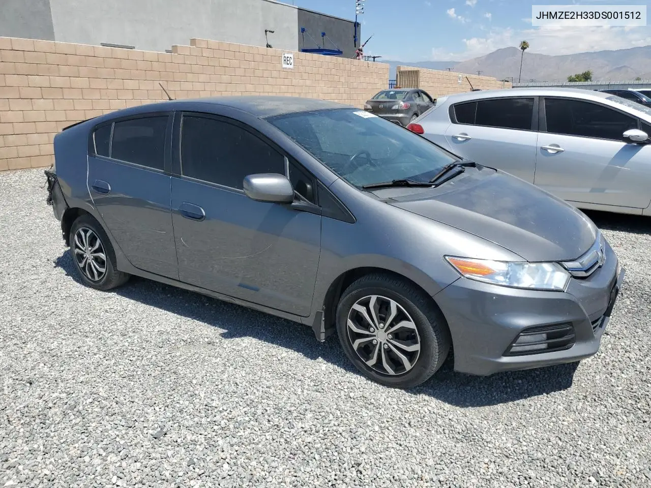 2013 Honda Insight VIN: JHMZE2H33DS001512 Lot: 62021005