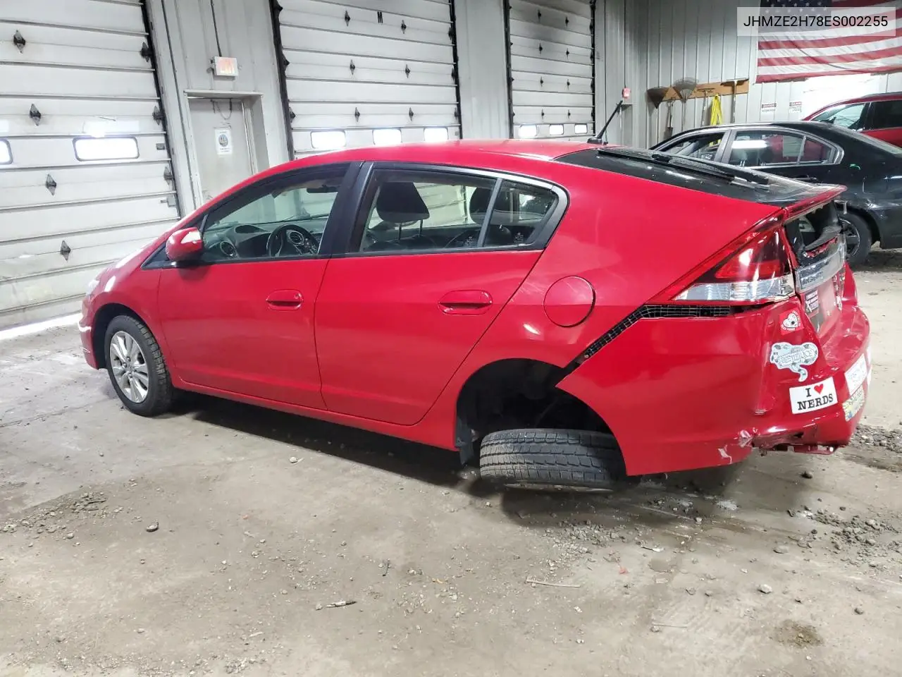 2014 Honda Insight Ex VIN: JHMZE2H78ES002255 Lot: 54956485