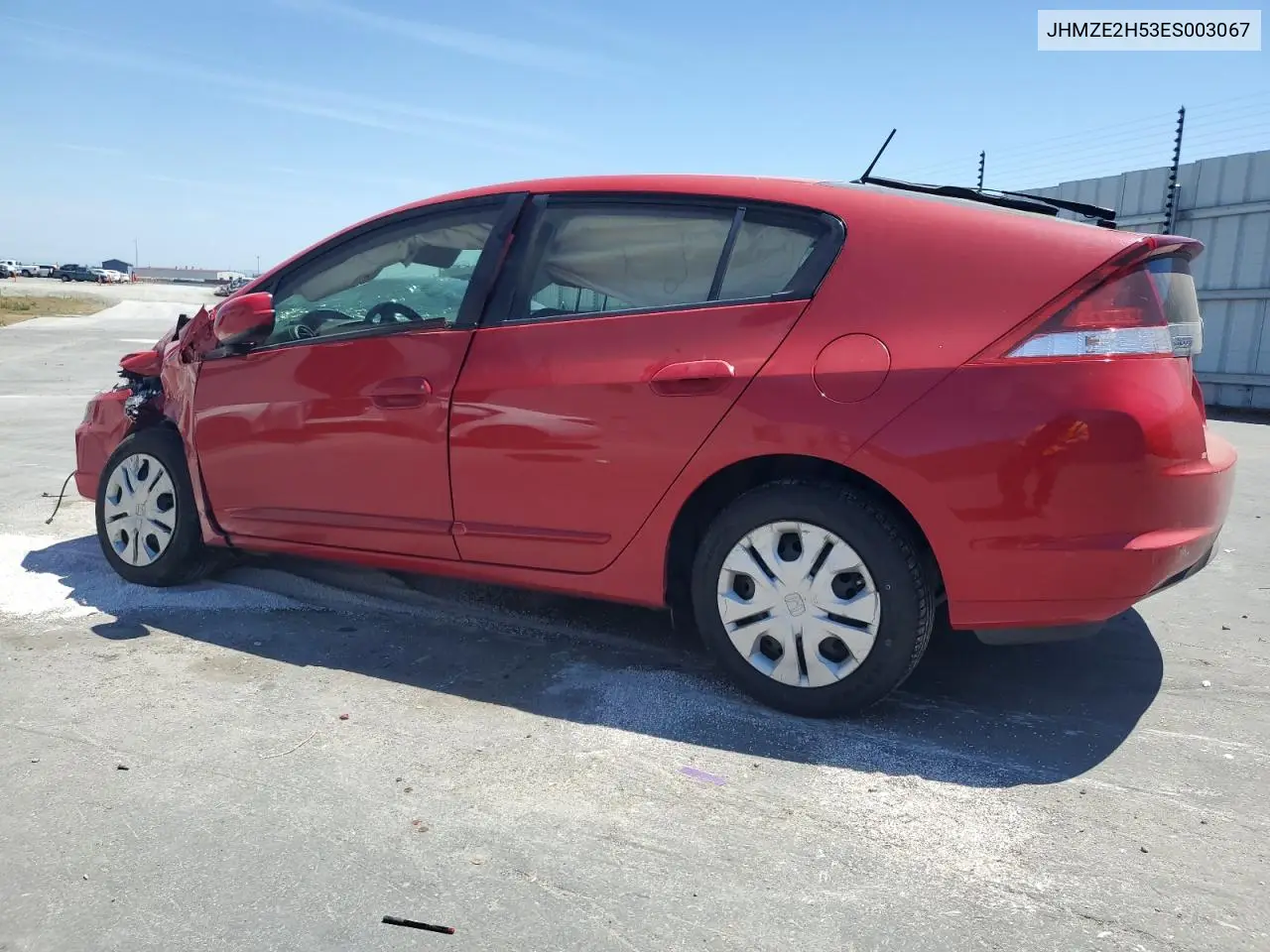 2014 Honda Insight Lx VIN: JHMZE2H53ES003067 Lot: 56660845