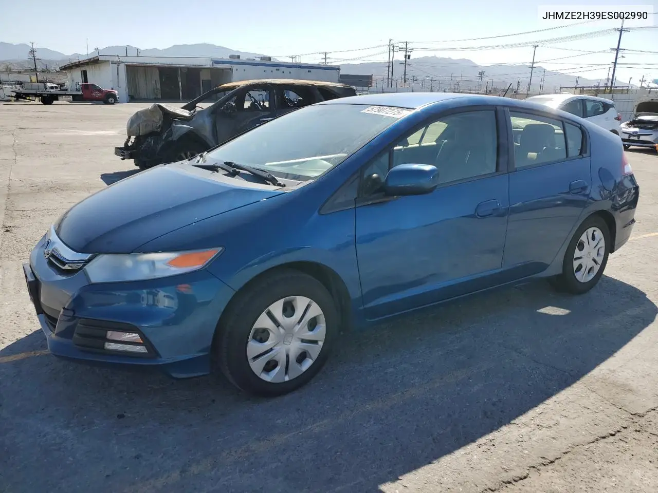 2014 Honda Insight VIN: JHMZE2H39ES002990 Lot: 57907275