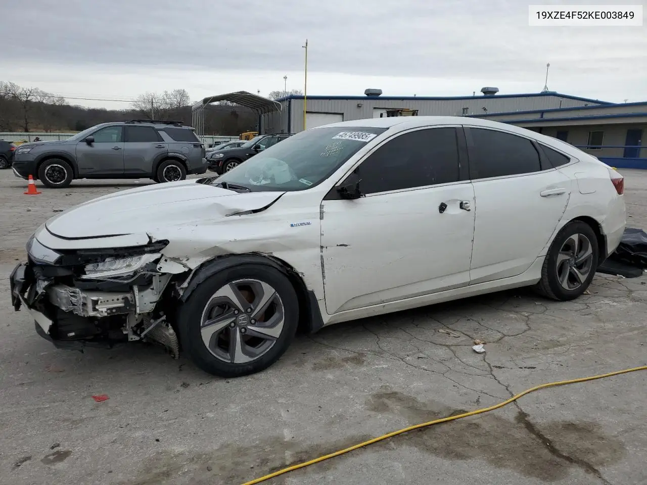 2019 Honda Insight Ex VIN: 19XZE4F52KE003849 Lot: 45749985