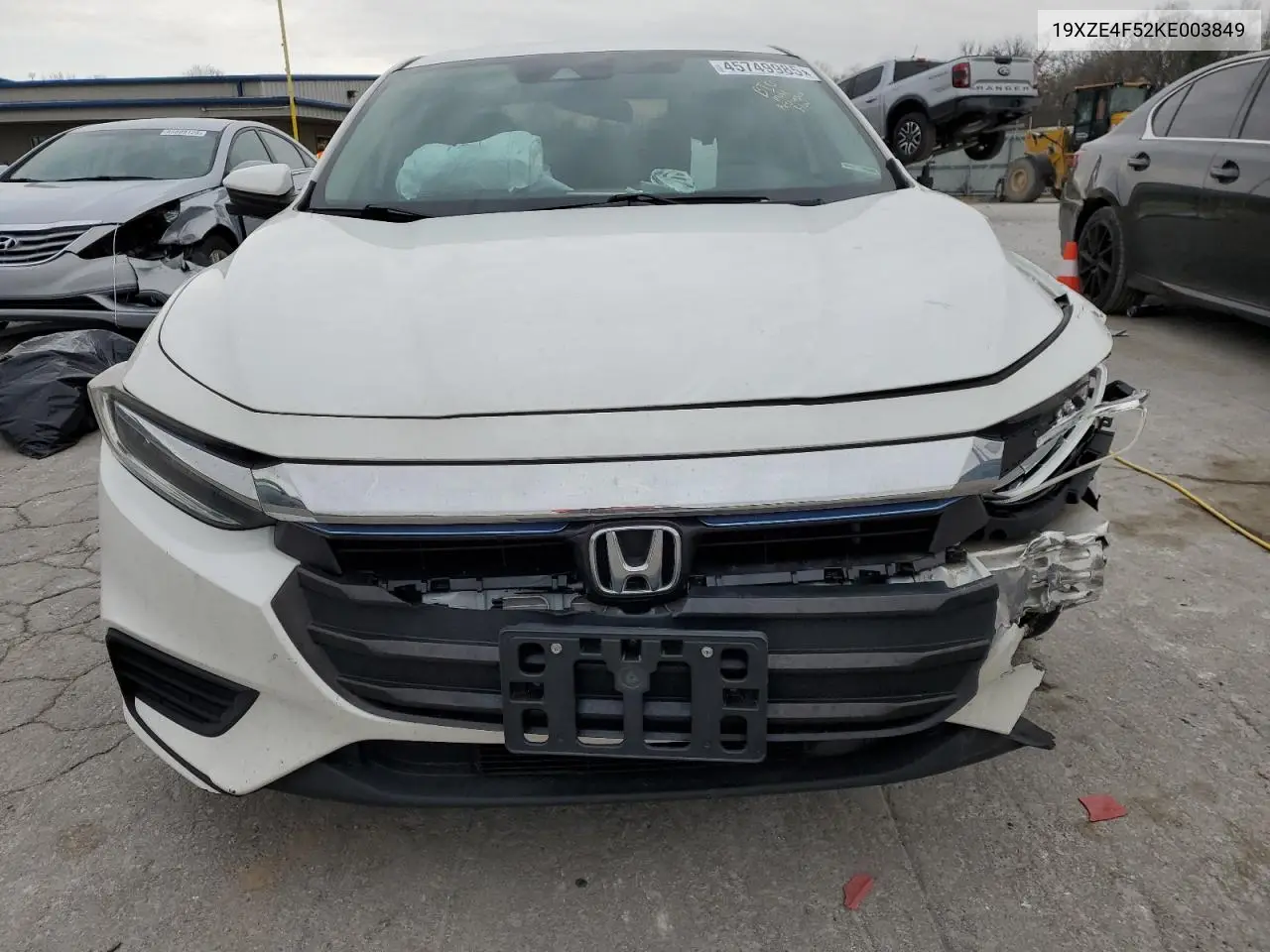 2019 Honda Insight Ex VIN: 19XZE4F52KE003849 Lot: 45749985