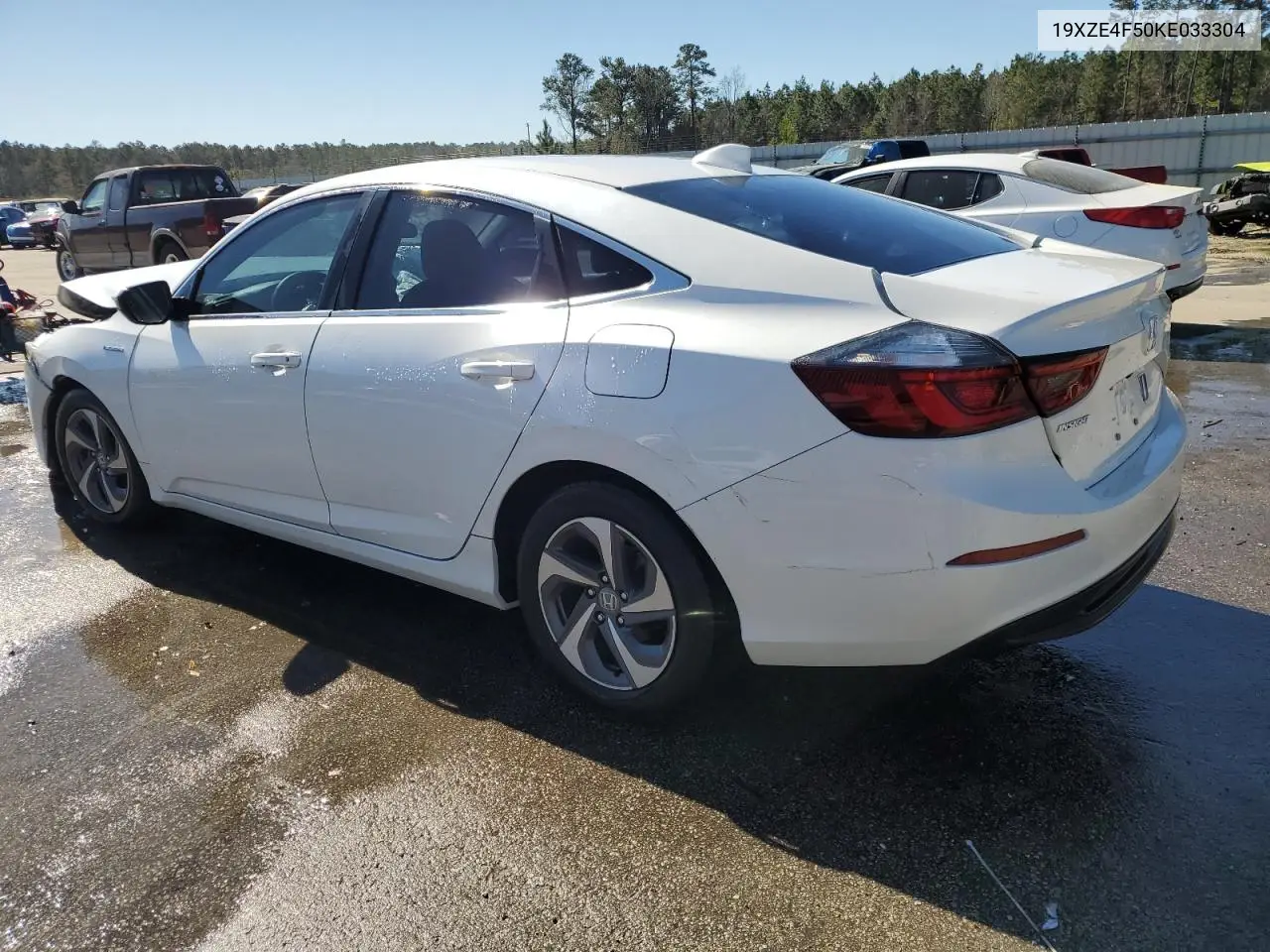2019 Honda Insight Ex VIN: 19XZE4F50KE033304 Lot: 48569265