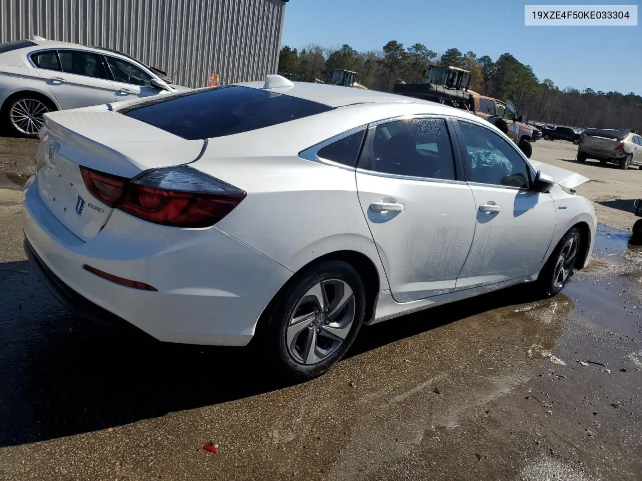 2019 Honda Insight Ex VIN: 19XZE4F50KE033304 Lot: 48569265