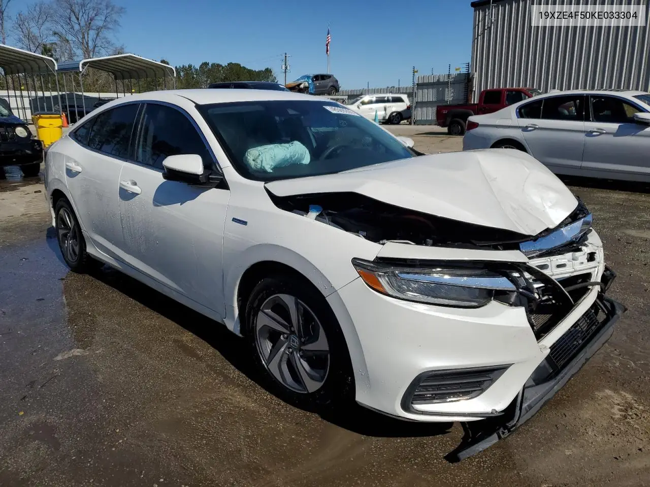 2019 Honda Insight Ex VIN: 19XZE4F50KE033304 Lot: 48569265