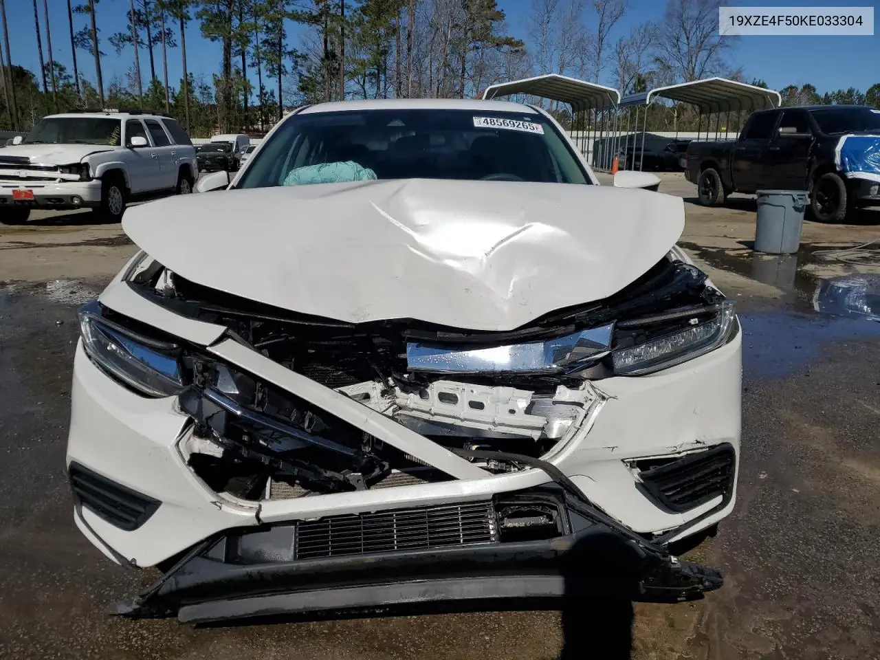 2019 Honda Insight Ex VIN: 19XZE4F50KE033304 Lot: 48569265