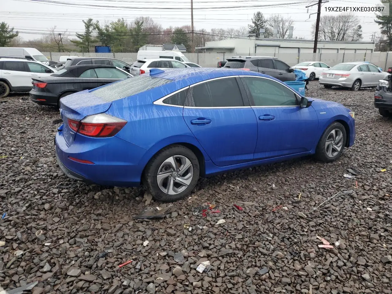 2019 Honda Insight Lx VIN: 19XZE4F1XKE030357 Lot: 50721355