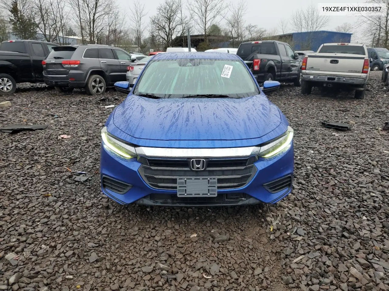 2019 Honda Insight Lx VIN: 19XZE4F1XKE030357 Lot: 50721355
