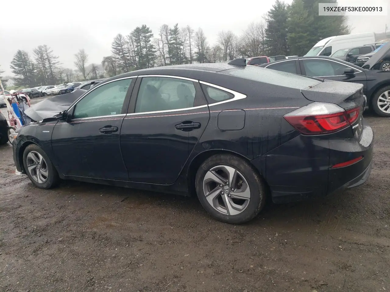 2019 Honda Insight Ex VIN: 19XZE4F53KE000913 Lot: 52096285