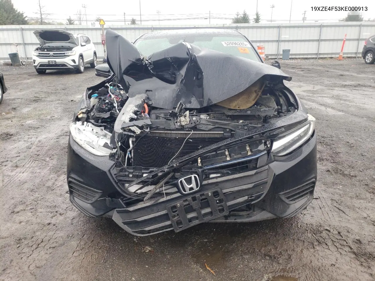 2019 Honda Insight Ex VIN: 19XZE4F53KE000913 Lot: 52096285