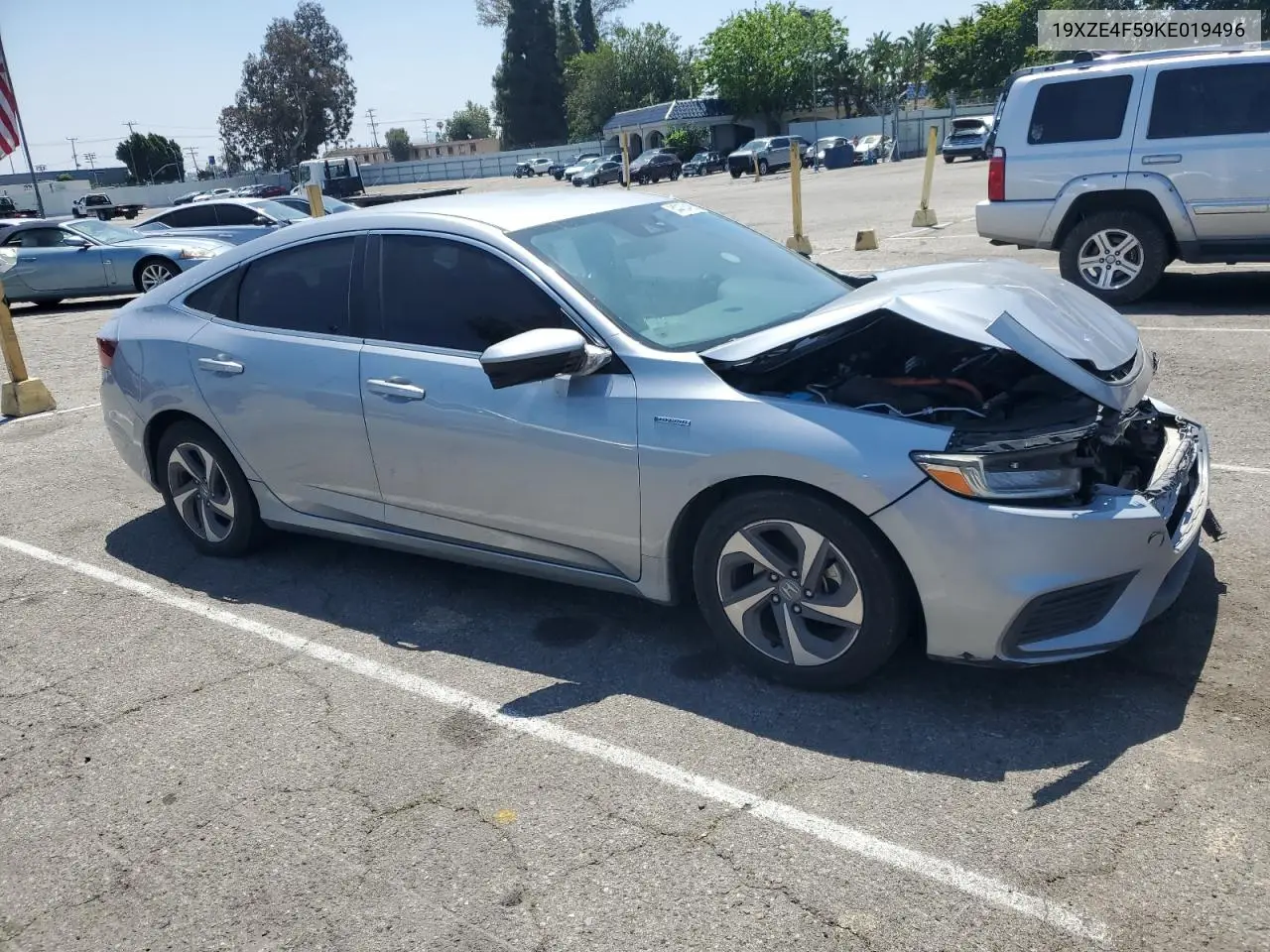 2019 Honda Insight Ex VIN: 19XZE4F59KE019496 Lot: 54433495