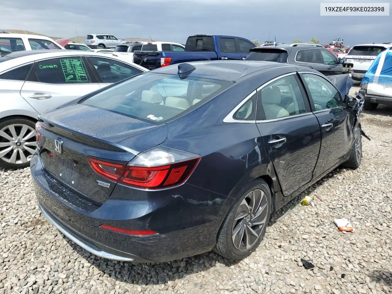 2019 Honda Insight Touring VIN: 19XZE4F93KE023398 Lot: 55074245