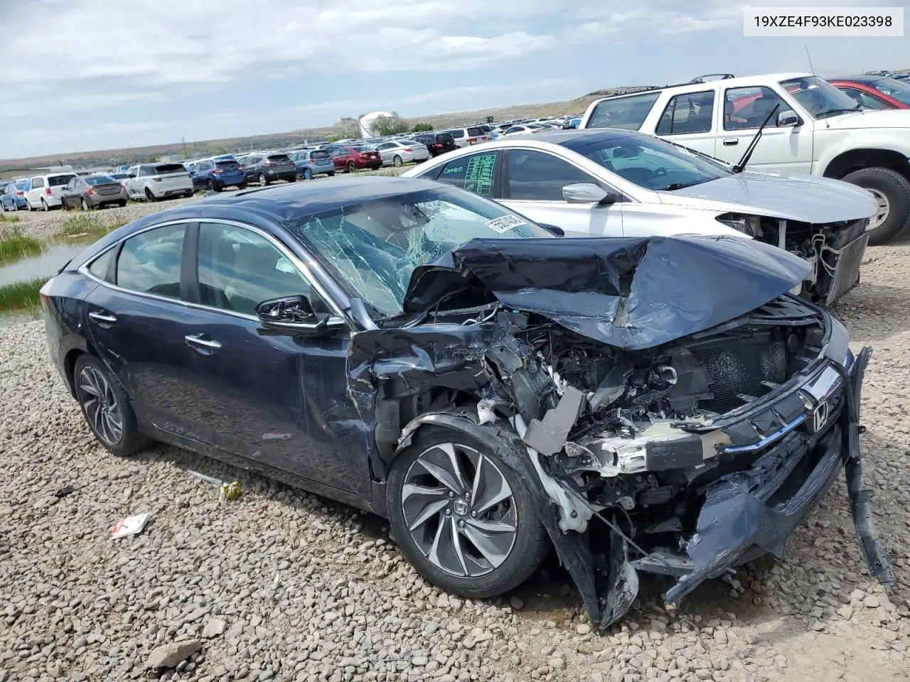 2019 Honda Insight Touring VIN: 19XZE4F93KE023398 Lot: 55074245