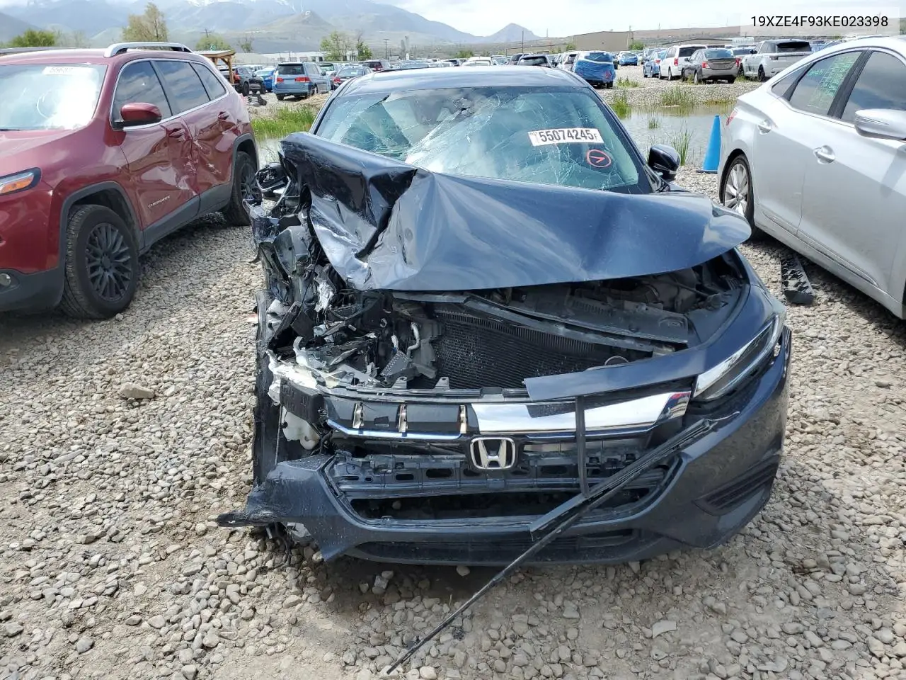 2019 Honda Insight Touring VIN: 19XZE4F93KE023398 Lot: 55074245