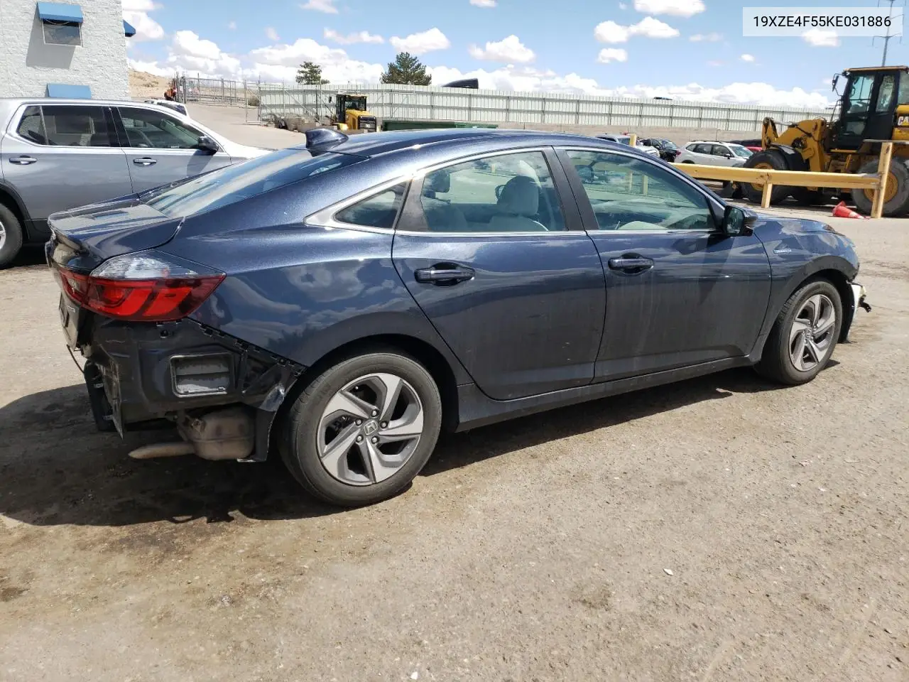 2019 Honda Insight Ex VIN: 19XZE4F55KE031886 Lot: 55825585