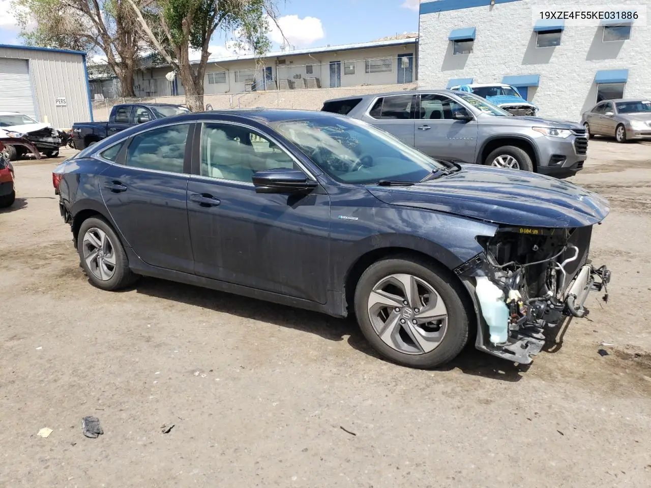 2019 Honda Insight Ex VIN: 19XZE4F55KE031886 Lot: 55825585