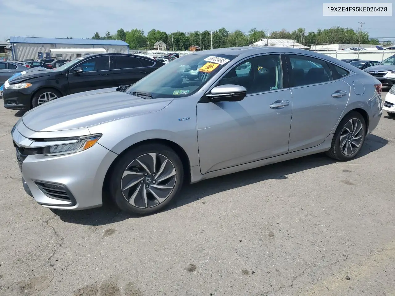 2019 Honda Insight Touring VIN: 19XZE4F95KE026478 Lot: 56022485